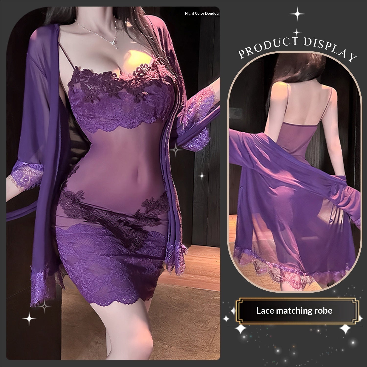 Mesh Lace With Hollow-out Design, Including A Fully Embellished Water-soluble Coat